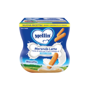 MELLIN Mer.Latte/Bisc.2x100g