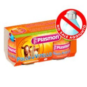 OMO PL.Vitello-Pollo 2x80g