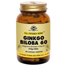 GINKGO BILOBA 60 Cps SOLGAR