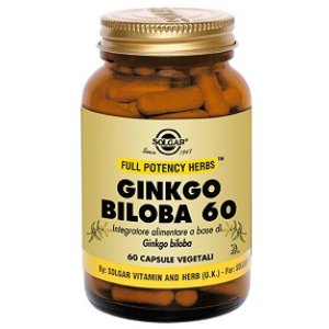 GINKGO BILOBA 60 Cps SOLGAR