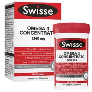 SWISSE Omega3 Conc.60 Cps