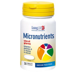 LONGLIFE MICRONUTRIENTS 30Tav.