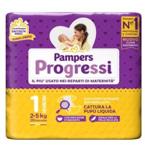 PAMPERS PROG.N/Baby 2-5 28pz1