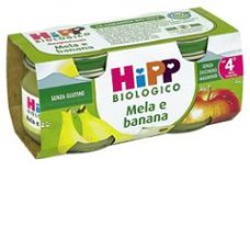 OMO HIPP Bio Mela Banana 2x80g