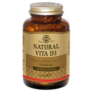 NATURAL VITA D3 100 Prl.SOLGAR