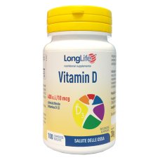 LONGLIFE VIT D3  400UI 100 Cpr