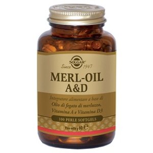 MERL-OIL A&D 100 Cps SOLGAR