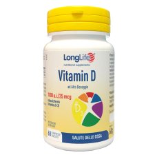 LONGLIFE VIT D3 1000UI 60 Cpr