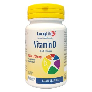 LONGLIFE VIT D3 1000UI 60 Cpr