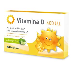 VITAMINA D 400UI  84 Cpr