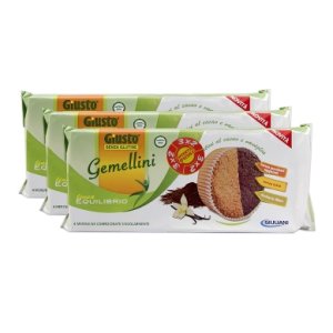 GIUSTO S/G SnackGemelline 180g