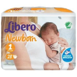 LIBERO New Born 1  2-5Kg 28pz
