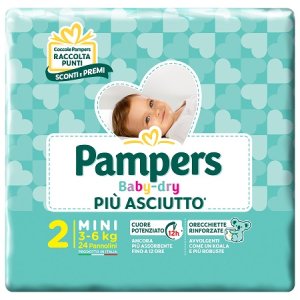 PAMPERS B/D  3-6Kg Mini24pz 2