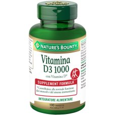 NATURE'S B.Vit.D3/1000 100 Tav