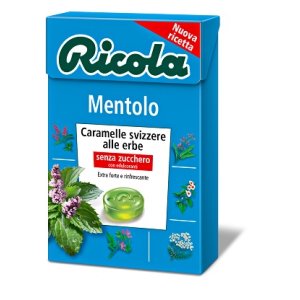 RICOLA Mentolo S/Z 50g