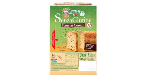 MULINO BIANCO PANE BIANCO SENZA GLUTINE 300 GR