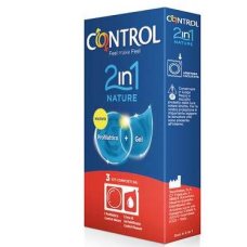 CONTROL 2in1 Nature+Lube 3pz