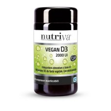 NUTRIVA Vegan D3 60 Cpr 2000UI