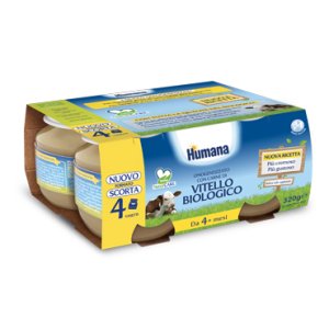 HUMANA OMOG VITELLO BIO 4X80G