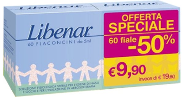 Libenar 60 Flaconcini Monodose € 7,92 prezzo Parafarmacia Cravero