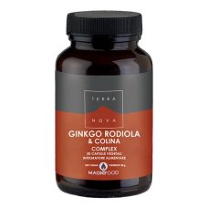 GINKGO RODIOLA COLINA 50CPS VE