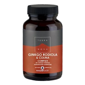 GINKGO RODIOLA COLINA 50CPS VE