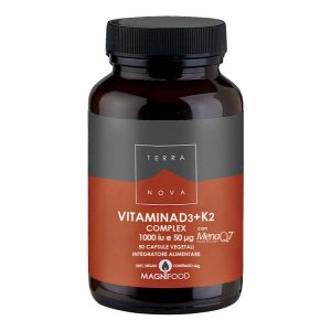 VITAMINA D3 + K2 50CPS TERRANO