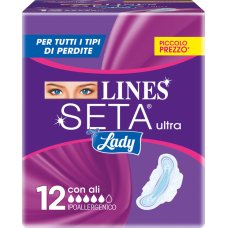 LINES SETA Ultra Lady 12pz