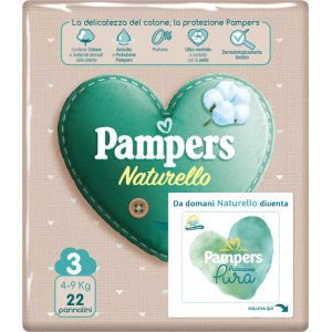 PAMPERS NATUR.3(4-9Kg)22pz