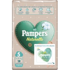 PAMPERS NATUR.5(11-25Kg)17+2pz