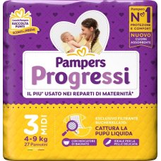 PAMPERS PROG.N/Baby 4-9 27pz3