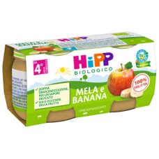 OMO HIPP Bio Mela/Banana 2x80g