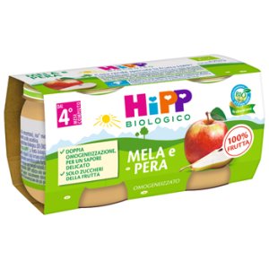 OMO HIPP Bio Mela/Pera*2x80g