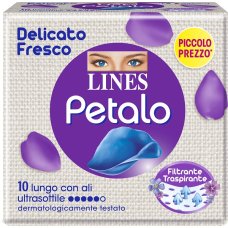 LINES PETALO Blu Lungo+Ali10pz