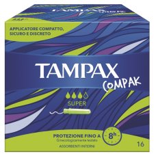 TAMPAX COMPAK Super 16 Tamp.