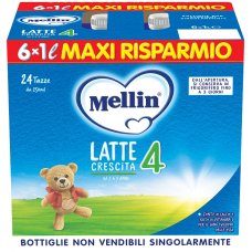 Mellin 4 Latte 6x1000ml