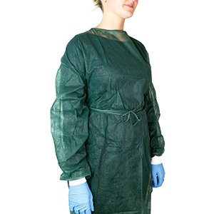 CAMICE Mono TNT.10pz Azzurro