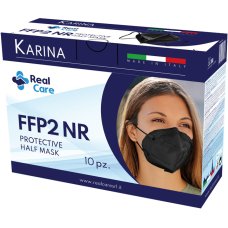 MASCHERINA FFP2 NERA KARINA 10PZ