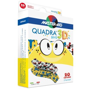 QUADRA 3D Boys 20 Cer.Assort.