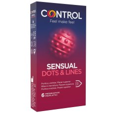 CONTROL*Sensual Dots&Lines 6pz