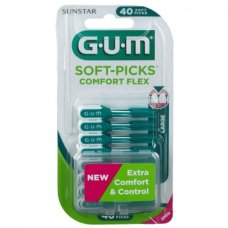 GUM Soft Picks Comf.Flex 40pz
