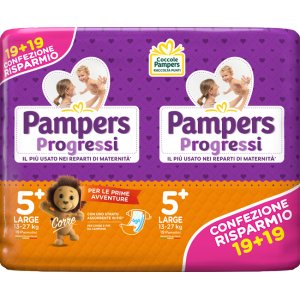 PAMPERS PROGRESSI LARG 38PZ 0245