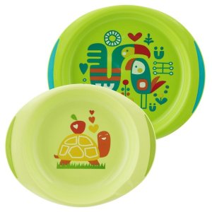 CH Set Piatti Azz/Verde 12m+