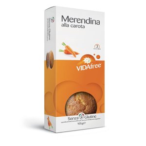 VIDAFREE Merendina Carota3x35g