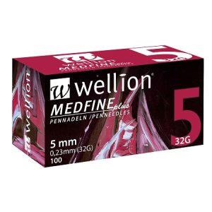 WELLION MEDFINE  5 32G 100pz
