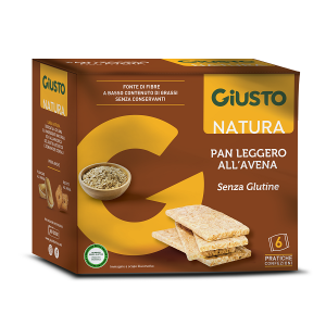 GIUSTO S/G PanLegg.Avena 6x25g