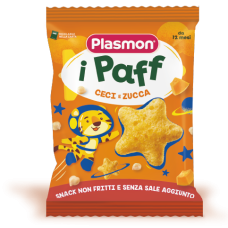 PLASMON PAFF Snack Zucca/Ceci PLASMON PAFF Snack Zucca/Ceci