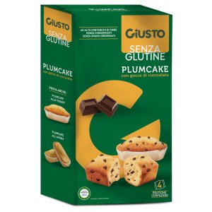 GIUSTO S/G Plumcake Ciocc.160g