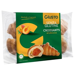 GIUSTO S/G Croissants Alb.320g