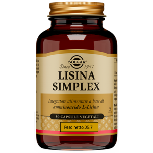 LISINA SIMPLEX 50CPS VEG SOLGAR